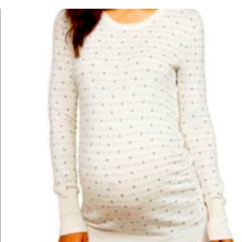 Motherhood Maternity XS like new sweater. Super cute and comfy :)